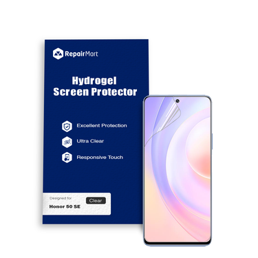 Honor 50 SE Compatible Premium Hydrogel Screen Protector With Full Coverage Ultra HD